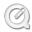 Quicktime - White Gel Icon 32x32 png